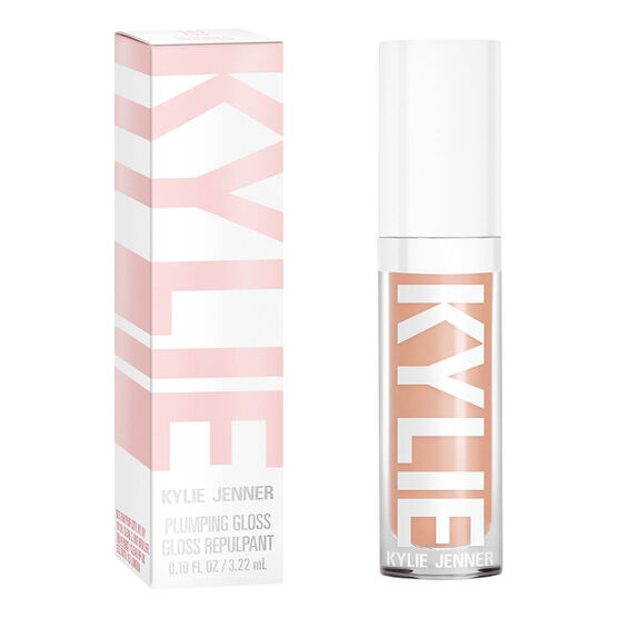 KYLIE MAKEUP PLUMPING GLOSS ON NEUTRAL